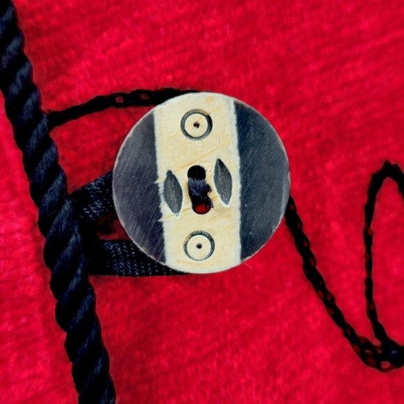 Vintage Black Cat Jacket Embroidered Red  Jacket Petite Large PL Allure Y2K Coat - Picture 4 of 10